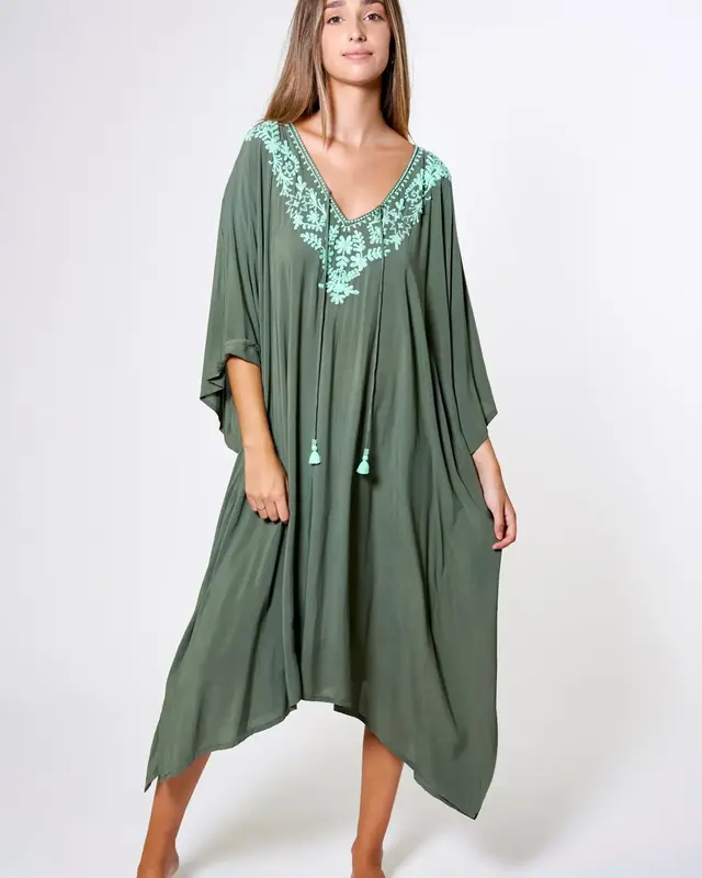 Melé Beach Jurk Largo Geger Army