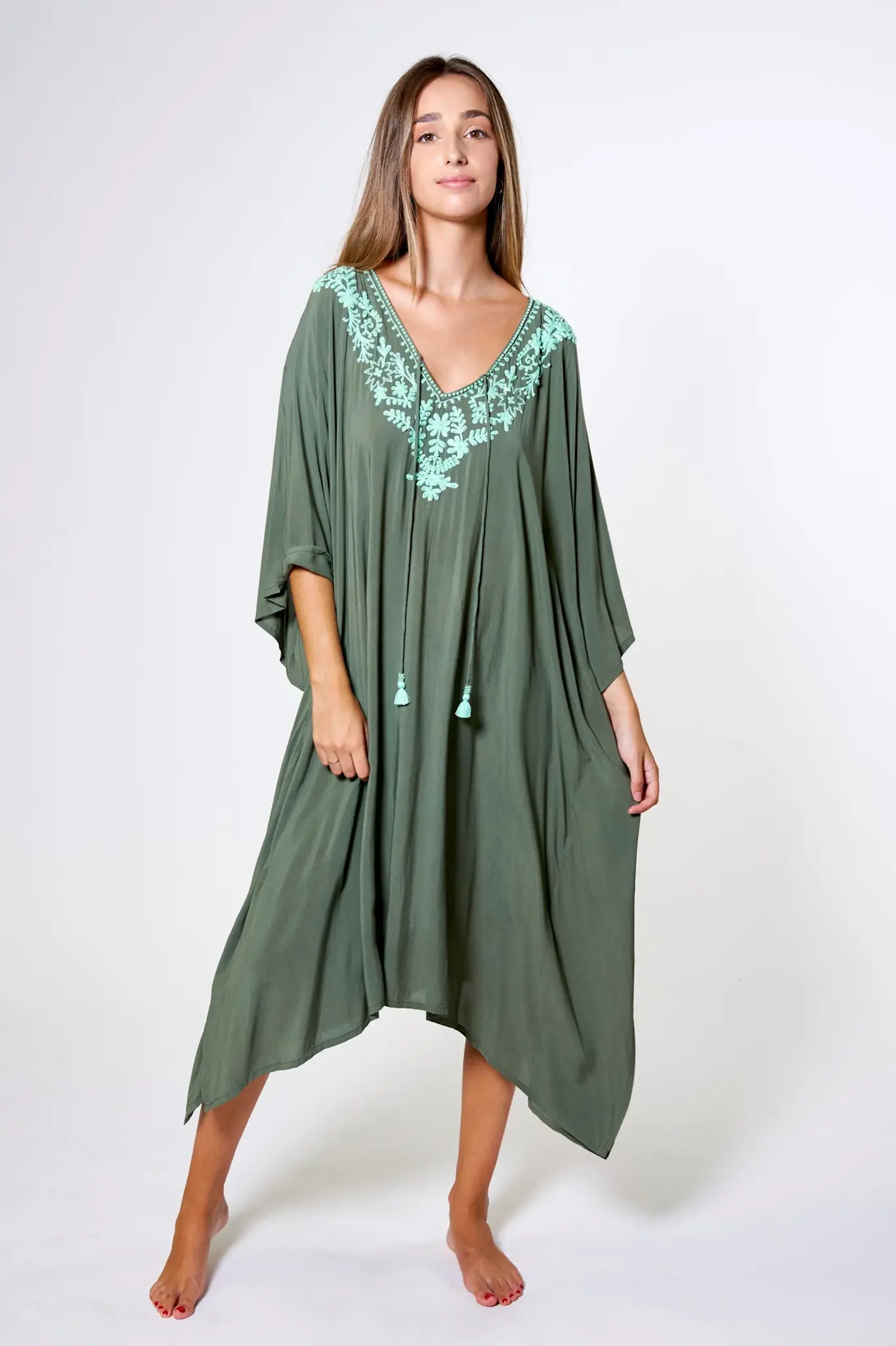 Melé Beach Jurk Largo Geger Army