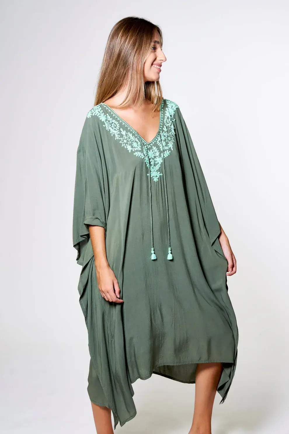 Melé Beach Jurk Largo Geger Army