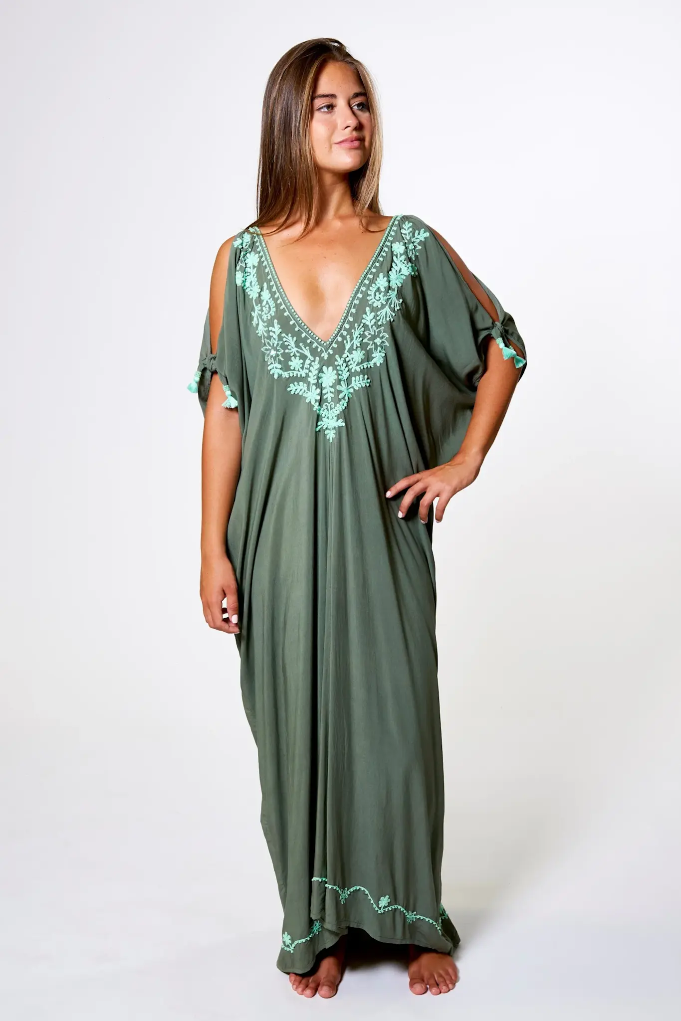 Melé Beach Lange Jurk  Sharm Army