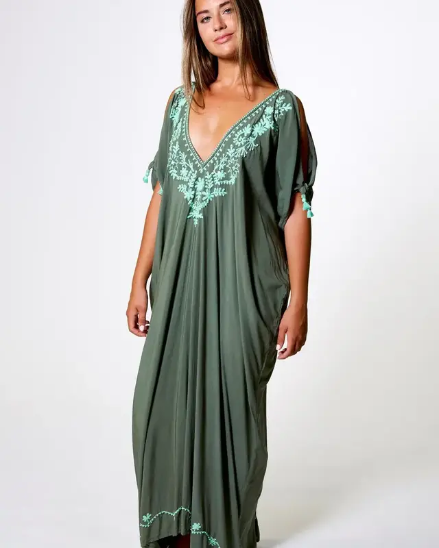 Melé Beach Lange Jurk  Sharm Army