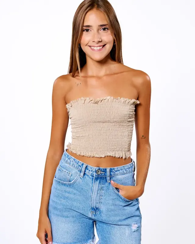 Melé Beach Top Argos Beige