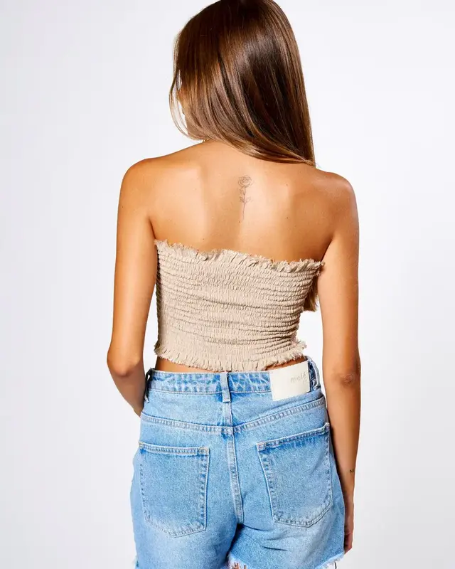 Melé Beach Top Argos Beige