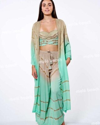Melé Beach Kimono Baing Cantik Aqua