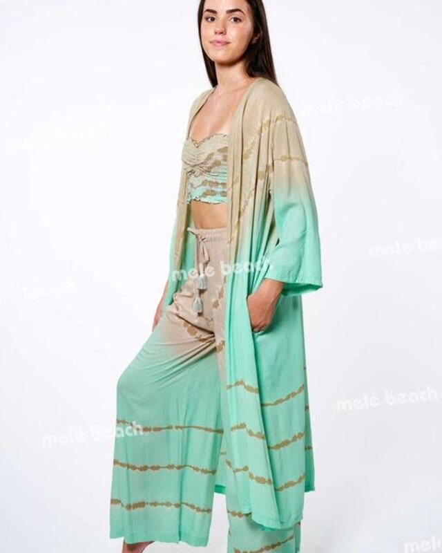 Melé Beach Kimono Baing Cantik Aqua