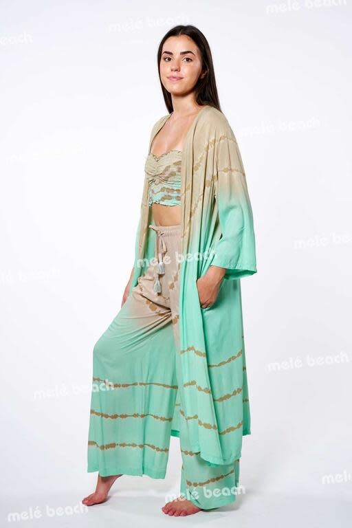 Melé Beach Kimono Baing Cantik Aqua