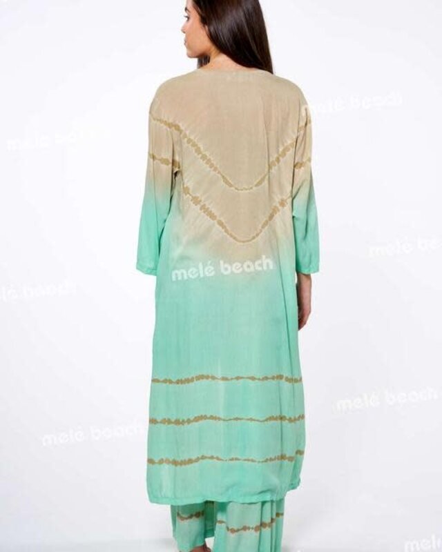 Melé Beach Kimono Baing Cantik Aqua