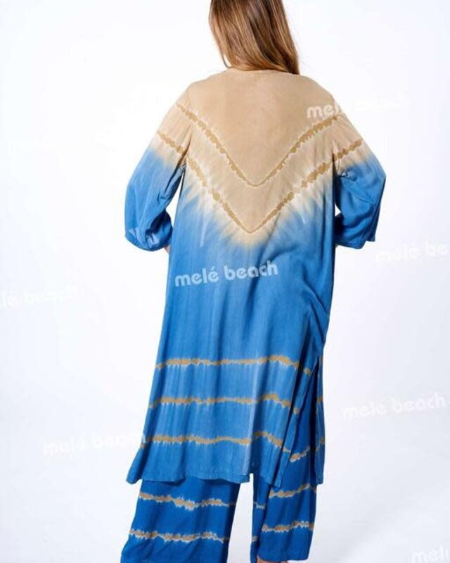 Melé Beach Kimono Baing Cantik Blue