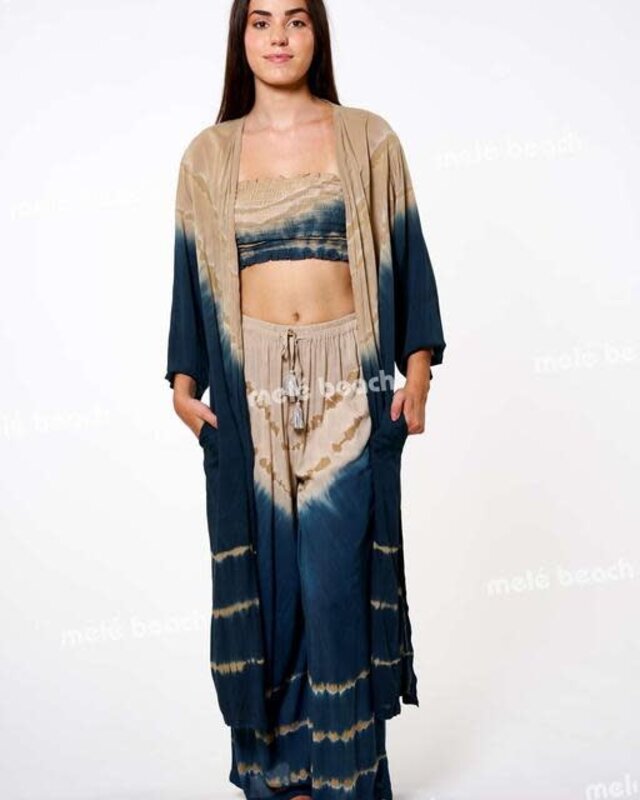 Melé Beach Kimono Baing Cantik Navy