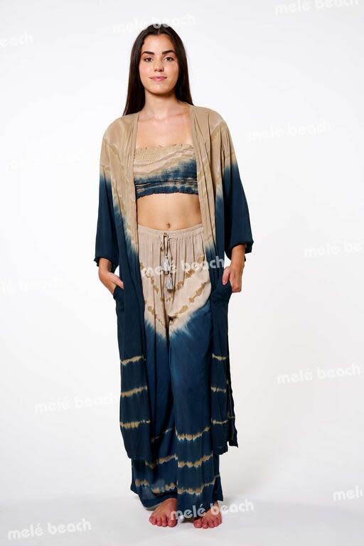 Melé Beach Kimono Baing Cantik Navy