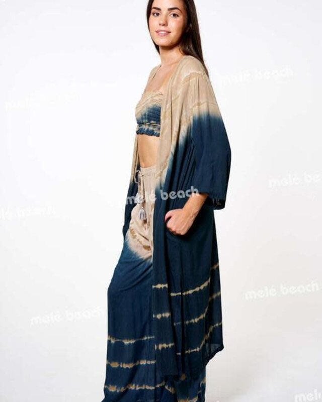 Melé Beach Kimono Baing Cantik Navy
