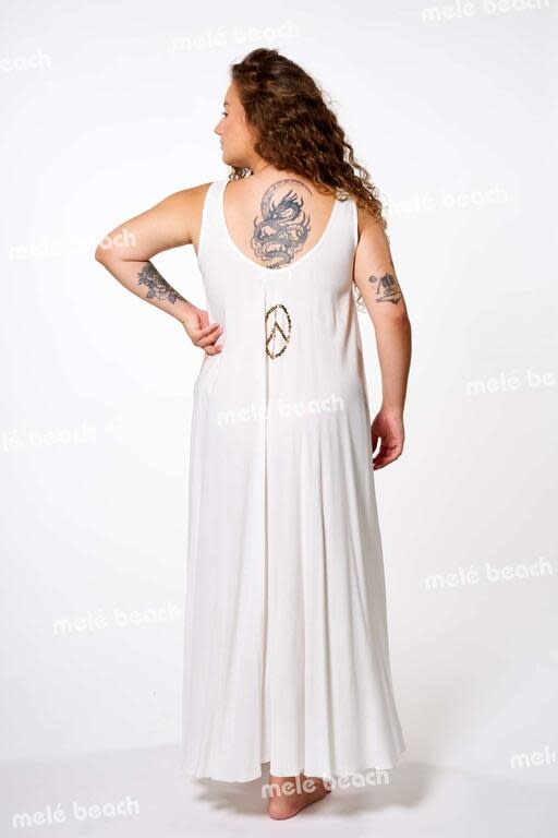 Melé Beach Jurk Lira Off White
