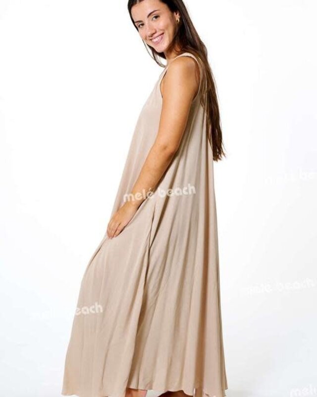 Melé Beach Jurk Lira Beige