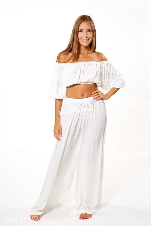 Melé Beach Top Selong Off White