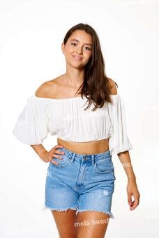 Melé Beach Top Selong Off White