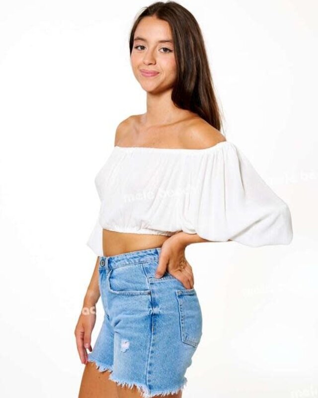 Melé Beach Top Selong Off White