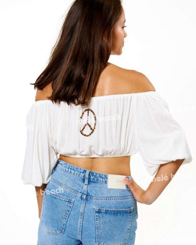 Melé Beach Top Selong Off White