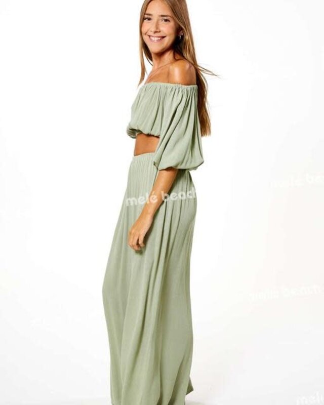 Melé Beach Top Selong Sage Green