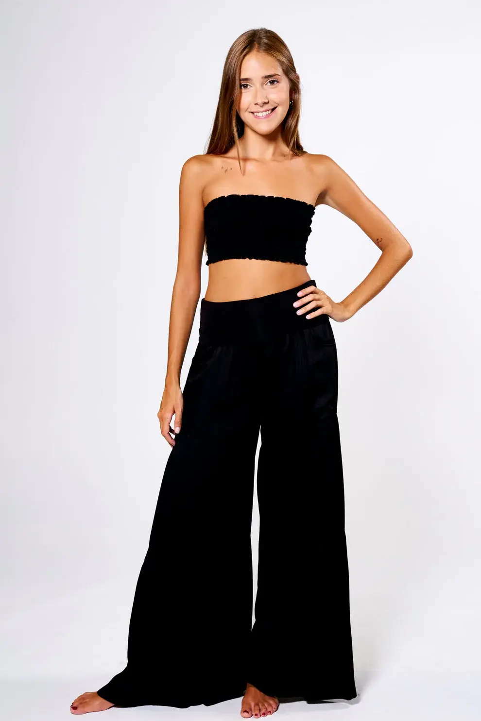 Melé Beach Broek Laura Black