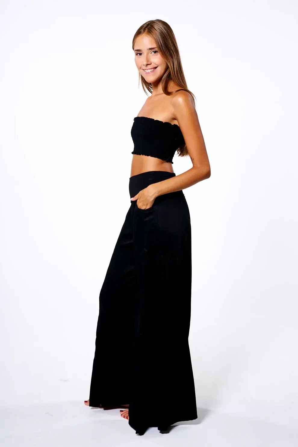 Melé Beach Broek Laura Black