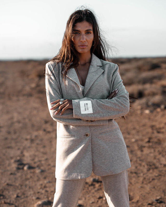 Moost Wanted Maeve Blazer Beige Melange