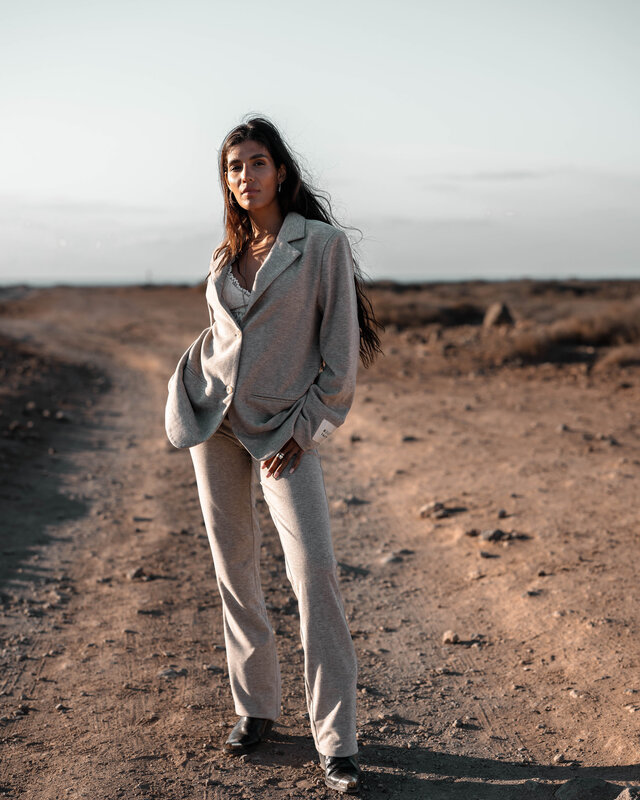 Moost Wanted Maeve Blazer Beige Melange