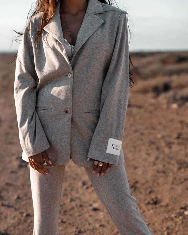 Moost Wanted Maeve Blazer Beige Melange