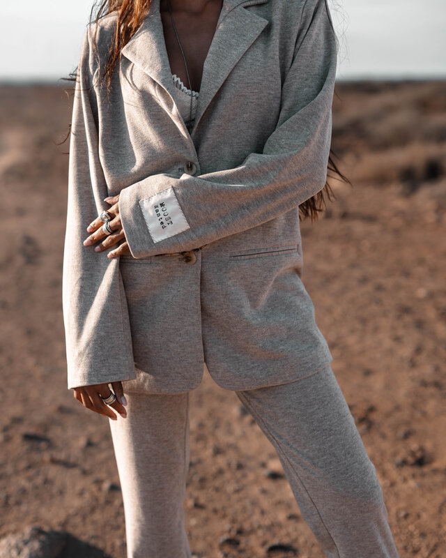 Moost Wanted Maeve Pants Beige Melange