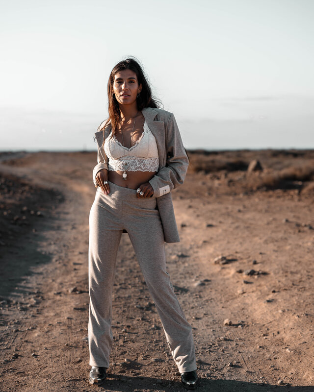 Moost Wanted Maeve Pants Beige Melange