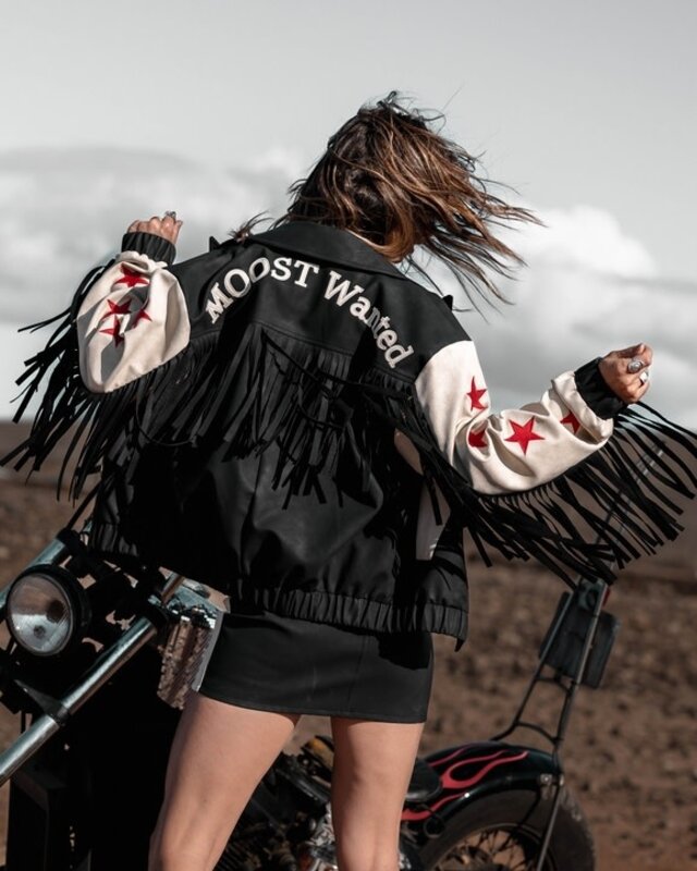 Moost Wanted Mable Motor Jacket Black