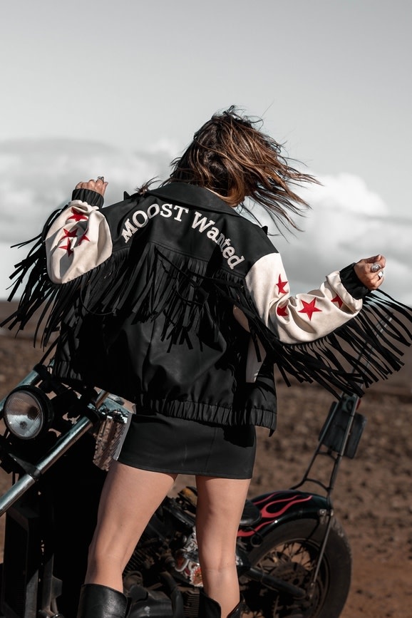 Moost Wanted Mable Motor Jacket Black