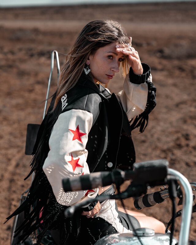 Moost Wanted Mable Motor Jacket Black