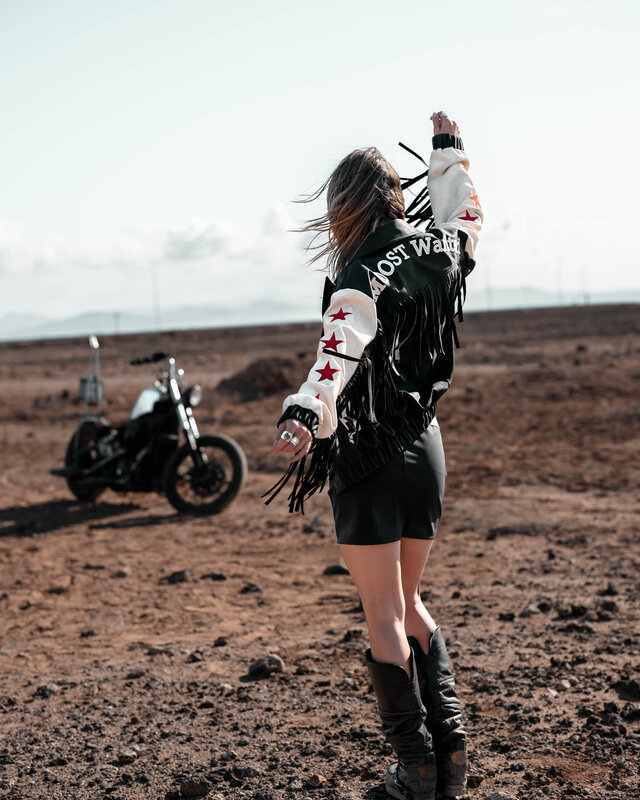 Moost Wanted Mable Motor Jacket Black