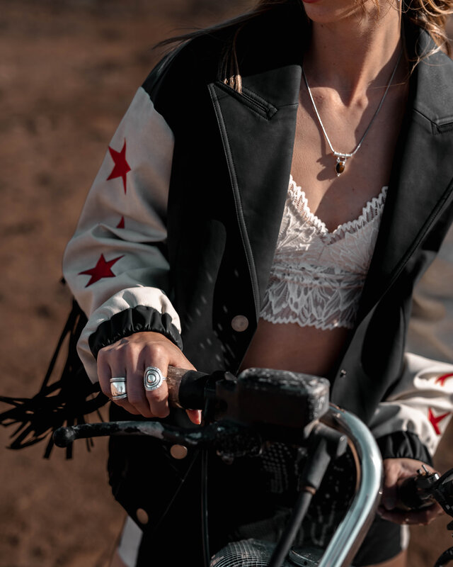 Moost Wanted Mable Motor Jacket Black