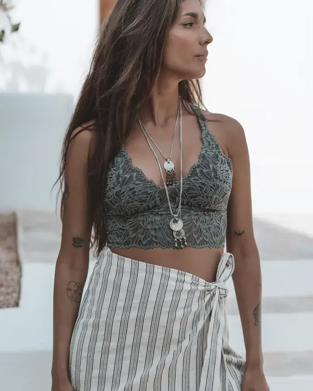 Moost Wanted Lina Bralette Dark Grey