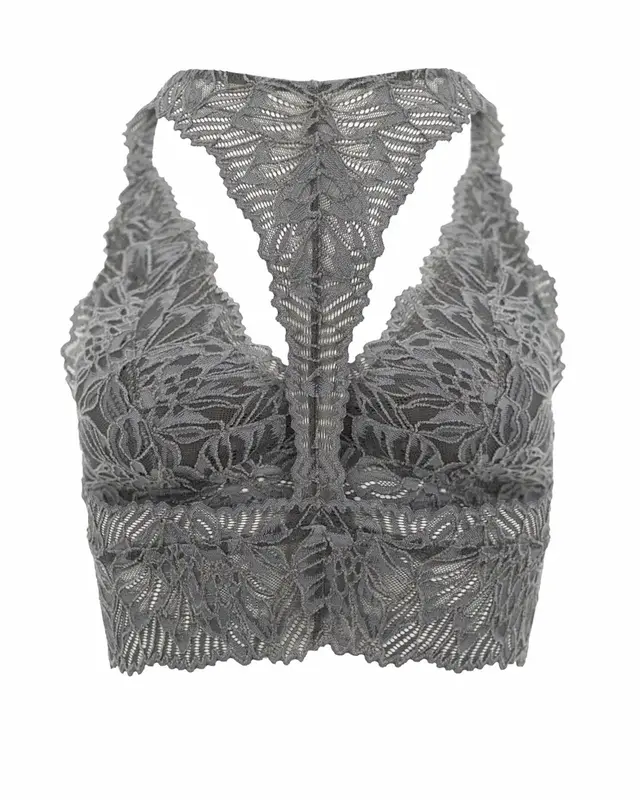 Moost Wanted Lina Bralette Dark Grey