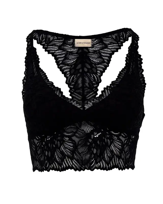 Moost Wanted Lina Bralette Black