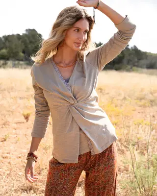 Isla Ibiza Bonita T-Shirt Olvera Khaki