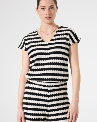Garcia Ladies T-Shirt SS Black-G50207-