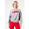Ladies Sweat Grey Melee -I50261-