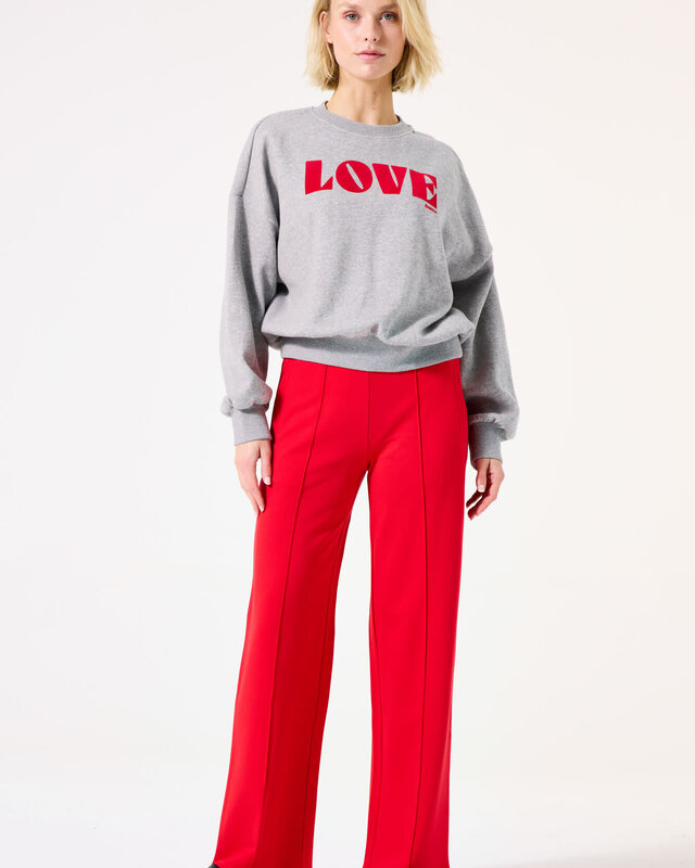 Garcia Ladies Sweat Grey Melee -I50261-