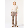Ladies Pants Taupe -I50310-