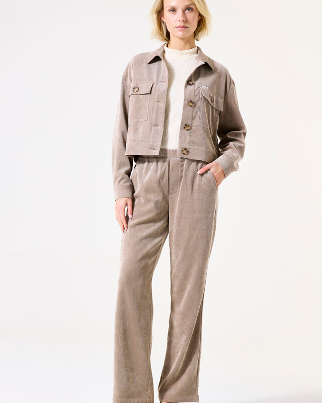 Garcia Ladies Pants Taupe -I50310-