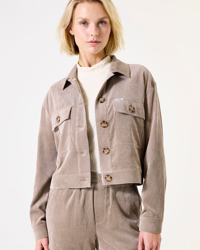 Ladies Jacket Taupe - I50294 -