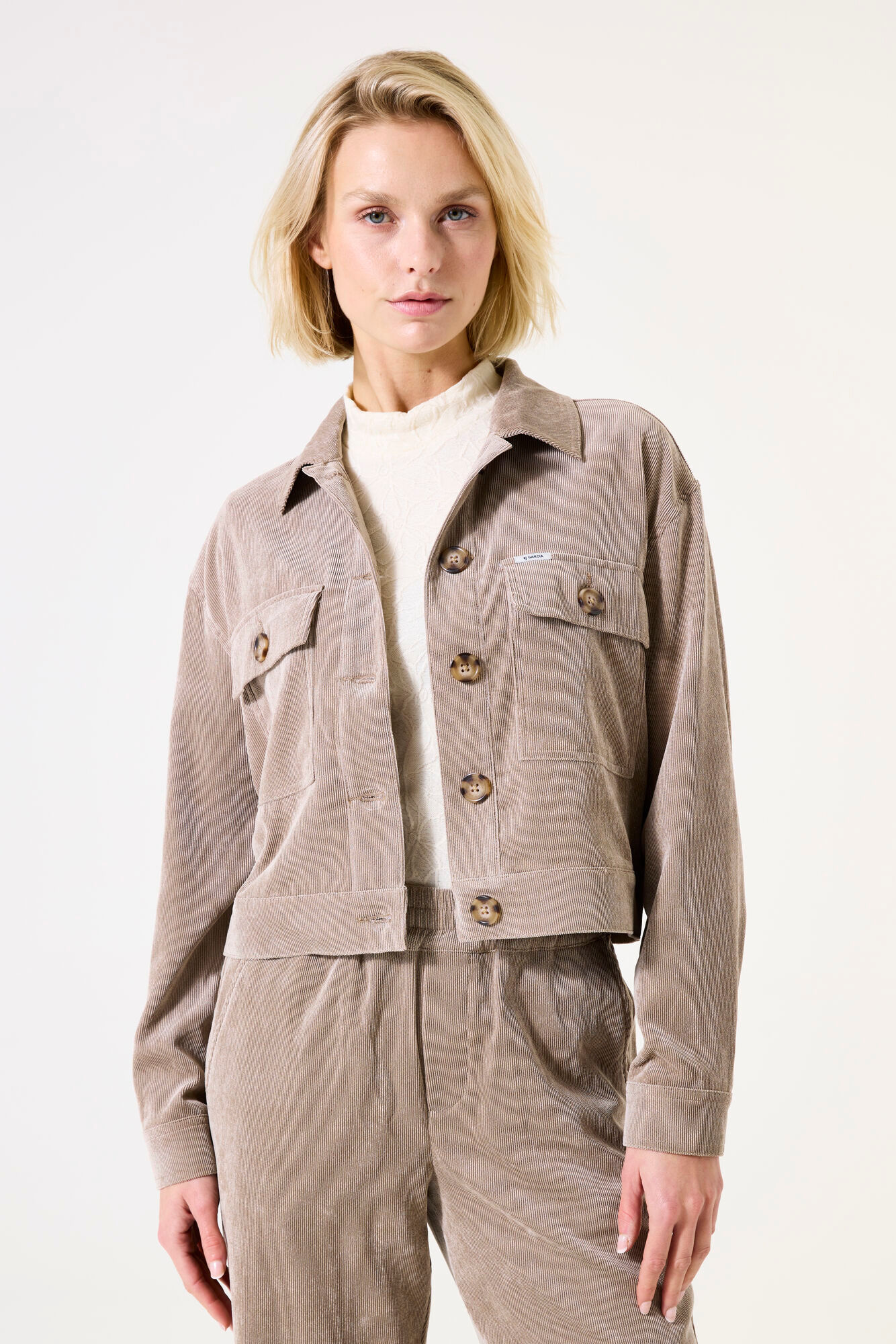 Ladies Jacket Taupe - I50294 -