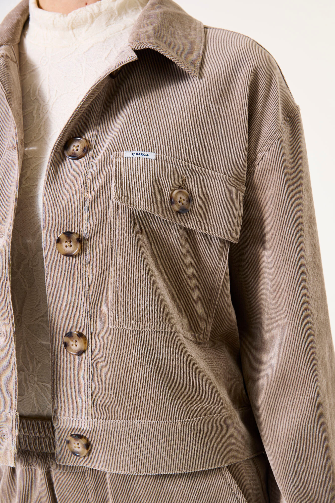 Ladies Jacket Taupe - I50294 -