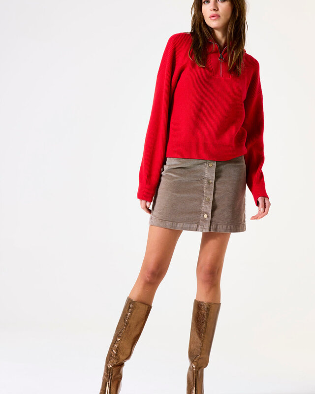 Garcia Ladies Skirt Taupe -I50321-