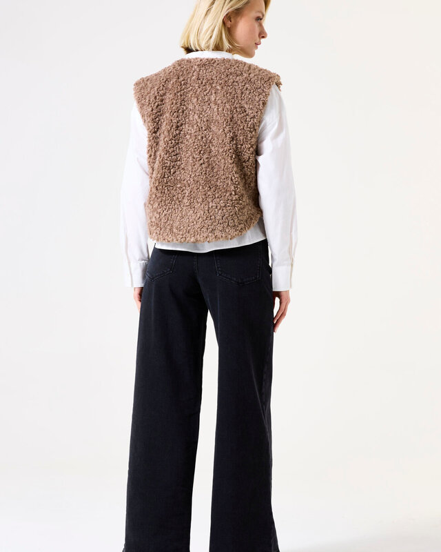 Garcia Ladies Gilet Taupe - I50290 -