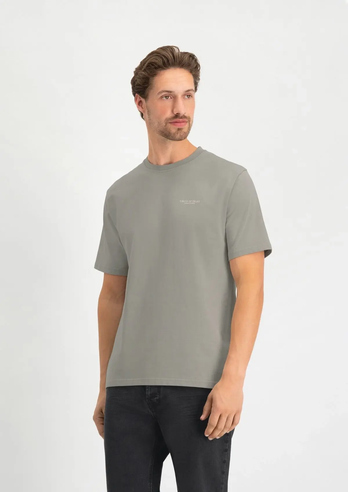 Circle of Trust Jake Tee Flint Grey