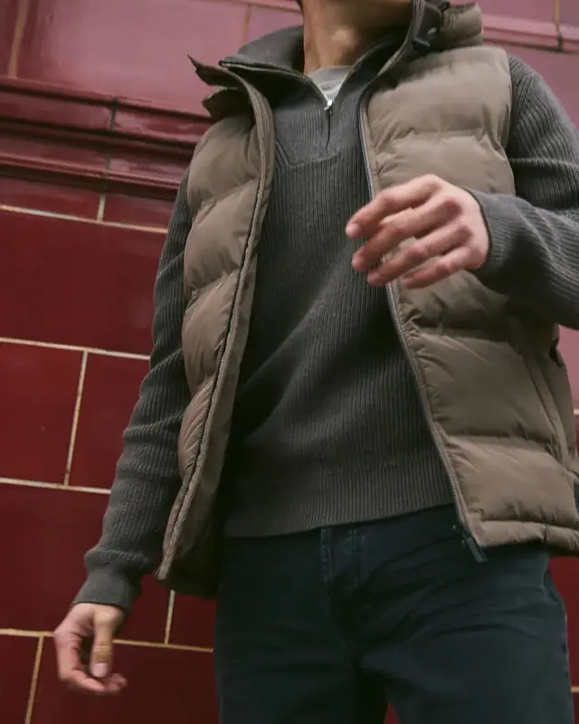 Circle of Trust Lux Knit Chocolate Chip Melange